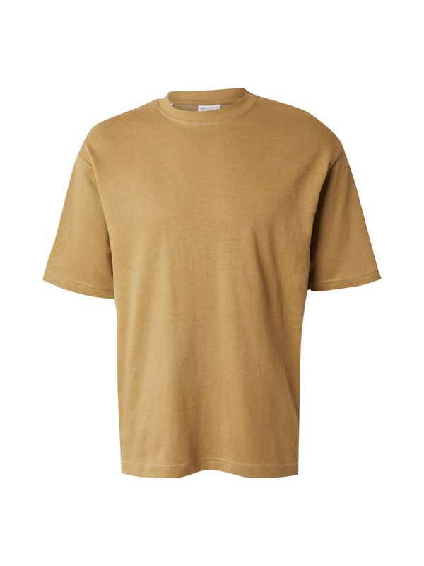Selected SELECTED HOMME Majica 'SLHOSCAR'  maslinasta