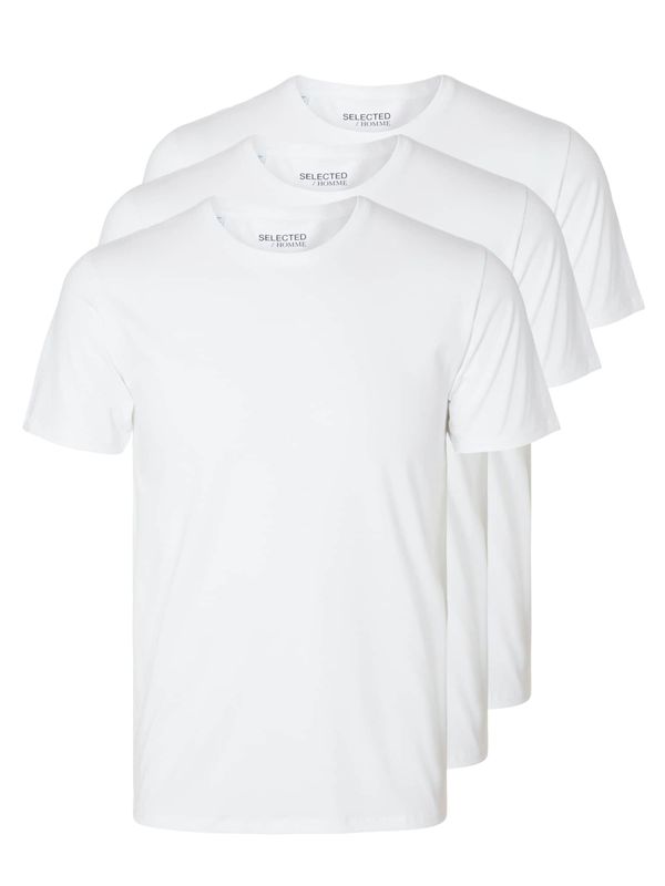 Selected SELECTED HOMME Majica 'SLHROLAND'  bijela