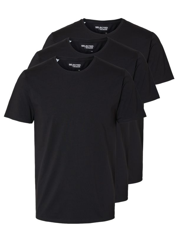 Selected SELECTED HOMME Majica 'SLHROLAND'  crna