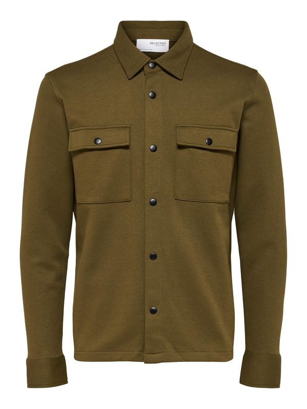 SELECTED HOMME SELECTED HOMME Prijelazna jakna 'SLHJackie'  maslinasta