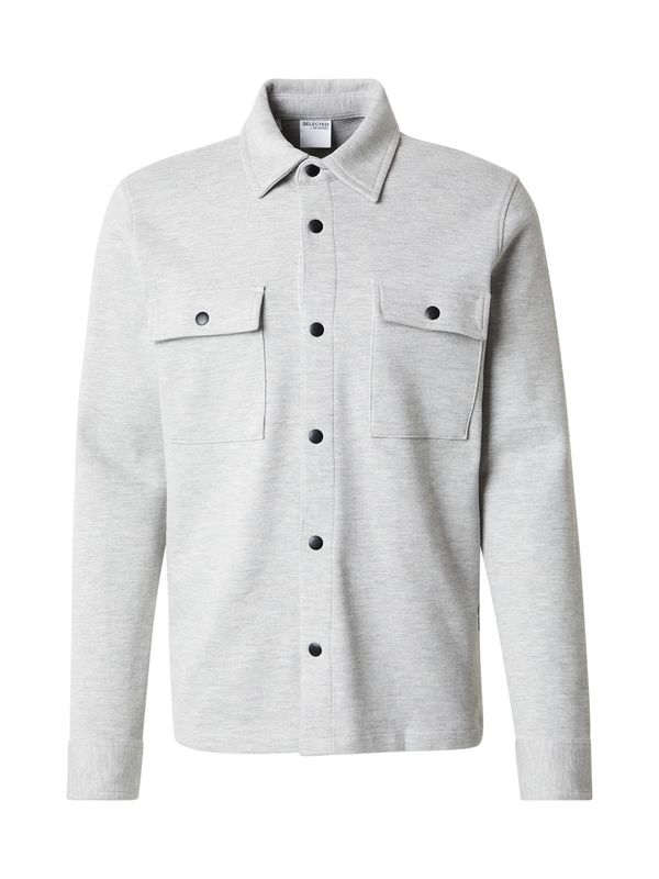 SELECTED HOMME SELECTED HOMME Prijelazna jakna 'SLHJackie'  siva melange