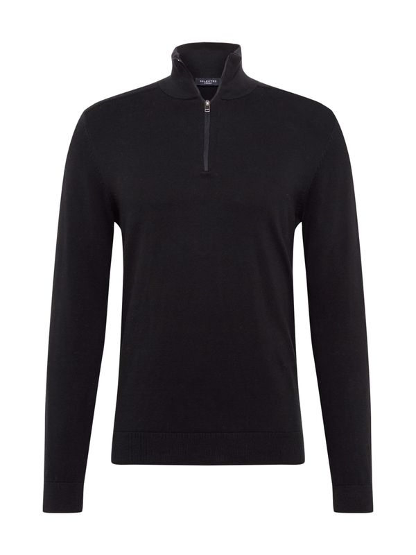 Selected SELECTED HOMME Pulover 'Berg'  crna