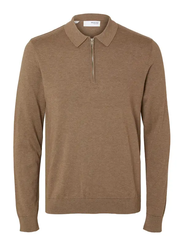 SELECTED SELECTED Pulover 'SLHBerg'  smeđa melange