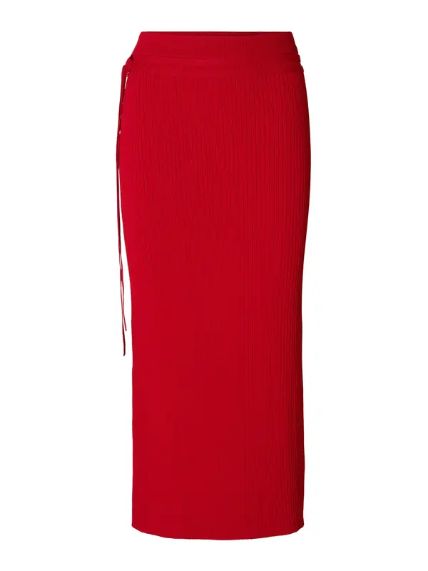 SELECTED SELECTED Suknja 'SLFCarly'  svijetlo crvena