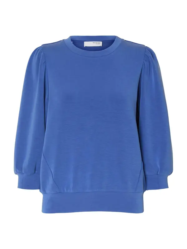 SELECTED SELECTED Sweater majica 'SLFTENNY'  kraljevsko plava