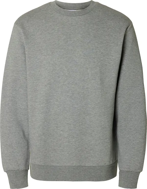 SELECTED SELECTED Sweater majica 'SLHDAN'  siva melange