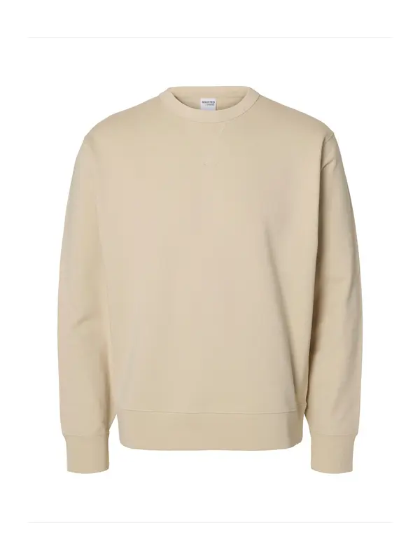 SELECTED SELECTED Sweater majica 'SLHLUKE'  boja pijeska