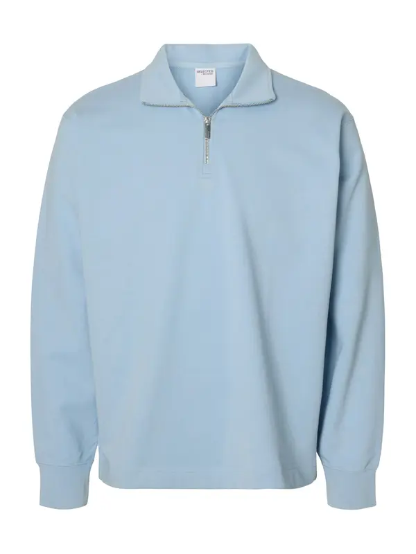 SELECTED SELECTED Sweater majica 'SLHLUKE'  svijetloplava