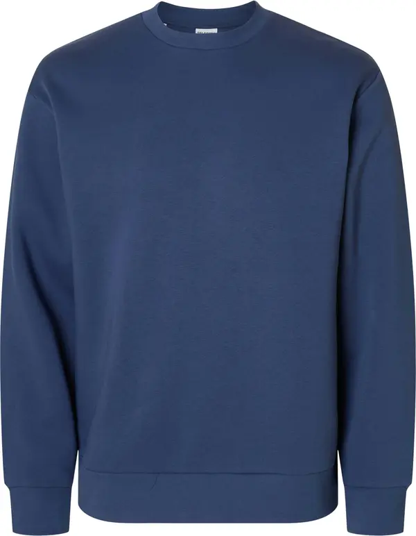 SELECTED SELECTED Sweater majica 'SLHZDAN'  tamno plava