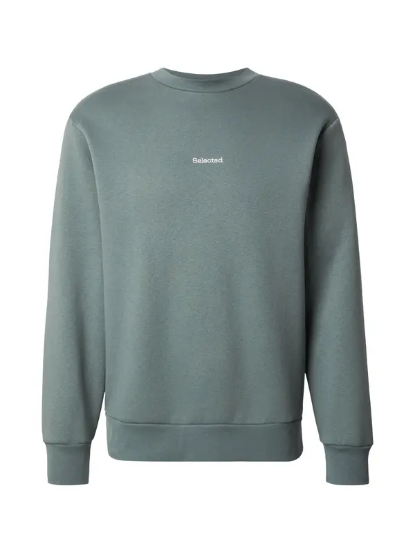 SELECTED SELECTED Sweater majica 'SLHZDAN'  tamno zelena