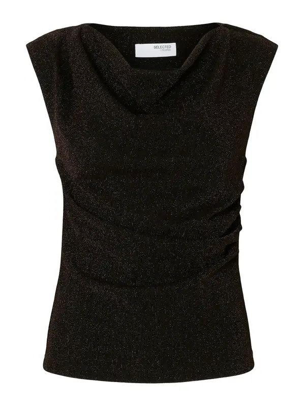 SELECTED SELECTED Top  kestenjasto smeđa