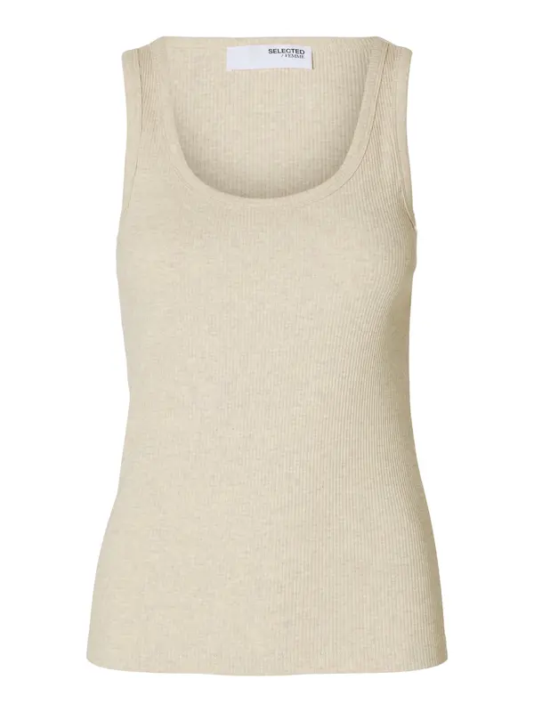 SELECTED SELECTED Top 'SLFANNA'  bež