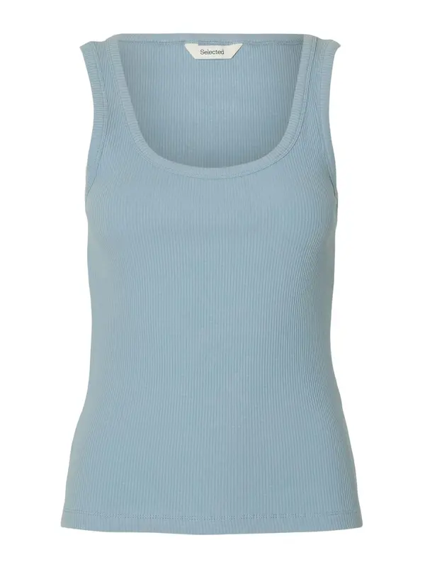 SELECTED SELECTED Top 'SLFAnna'  sivkasto plava