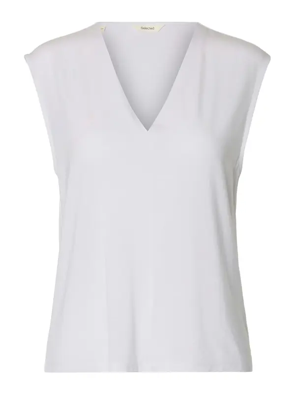 SELECTED SELECTED Top 'SLFBerta Bellis'  bijela