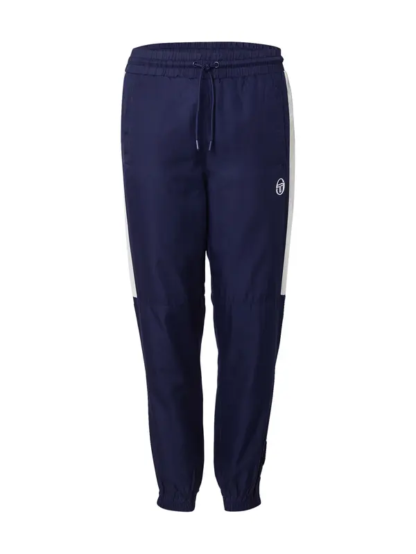 Sergio Tacchini Sergio Tacchini Hlače 'CARLO'  mornarsko plava / bijela