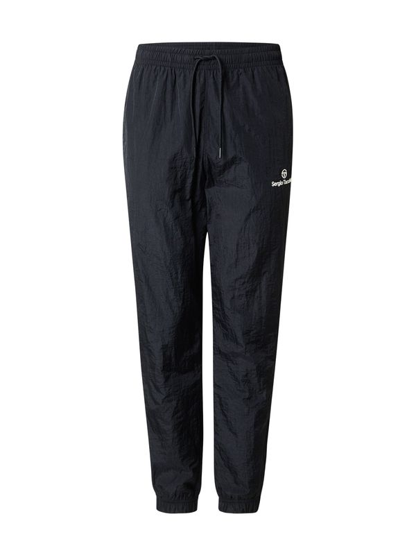 Sergio Tacchini Sergio Tacchini Hlače 'NAYLA'  crna / bijela