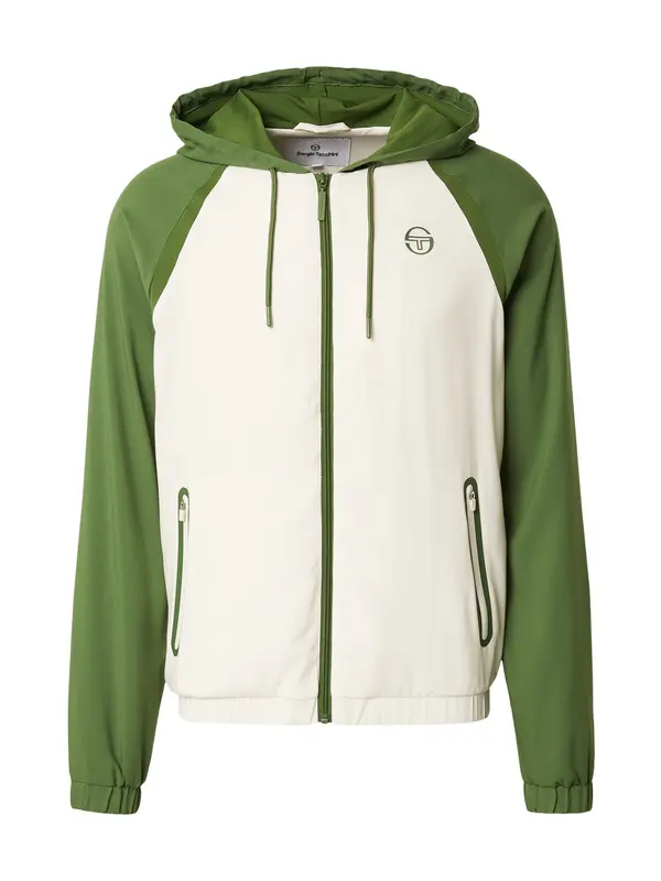 Sergio Tacchini Sergio Tacchini Jakna za vježbanje 'RISPECCHIO'  bež / zelena