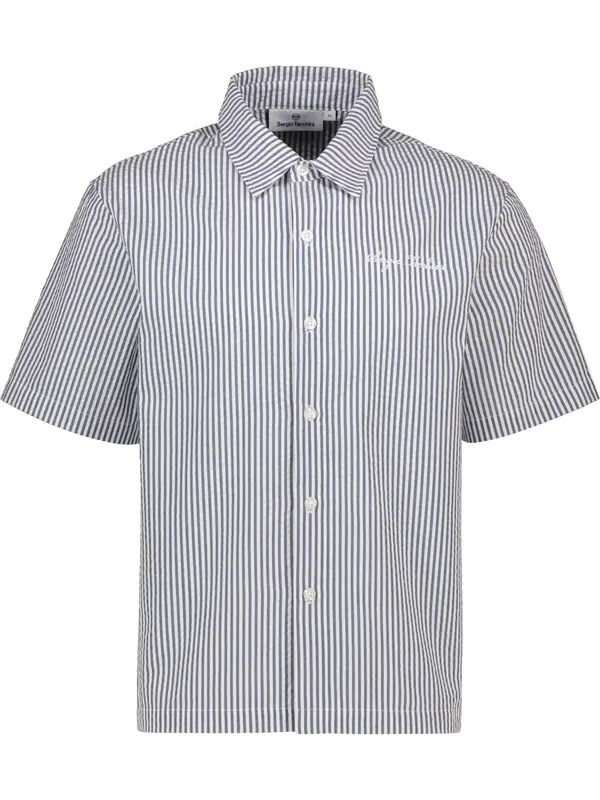 Sergio Tacchini Sergio Tacchini Košulja  sivkasto plava / bijela