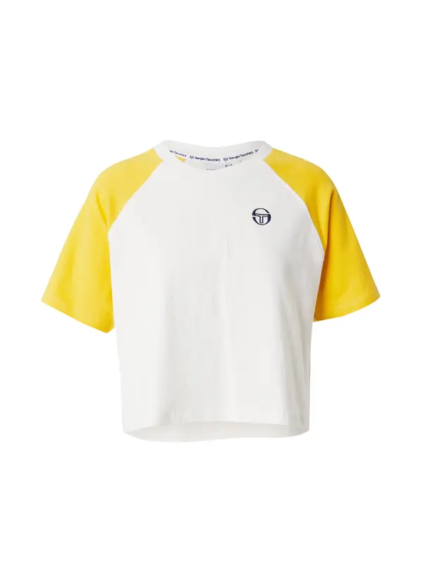 Sergio Tacchini Sergio Tacchini Majica 'WILHEMINA'  mornarsko plava / žuta / bijela