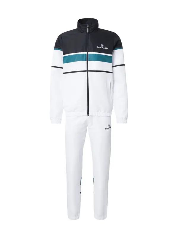 Sergio Tacchini Sergio Tacchini Odjeća za vježbanje 'Scorpione'  cijan plava / crna / bijela