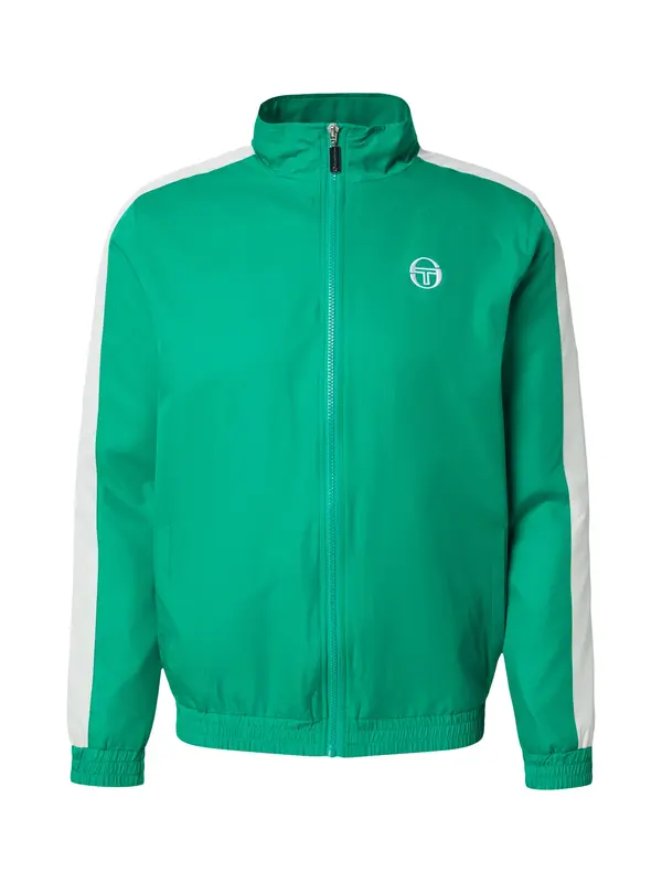 Sergio Tacchini Sergio Tacchini Prijelazna jakna 'CARLO'  zelena / prljavo bijela