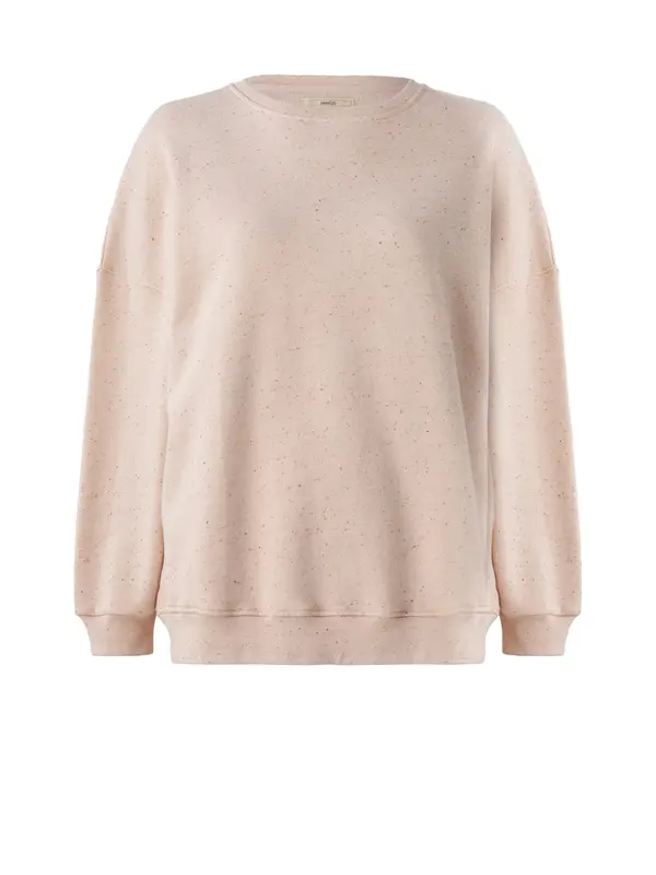 sessun sessun Sweater majica 'CHEBBI'  rosé / crvena