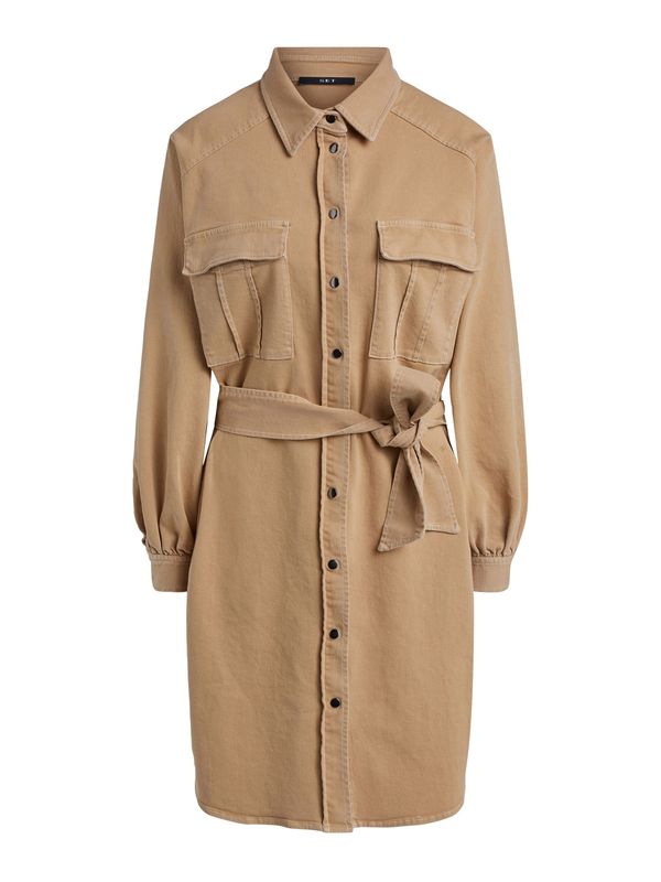 SET SET Košulja haljina  svijetlosmeđa