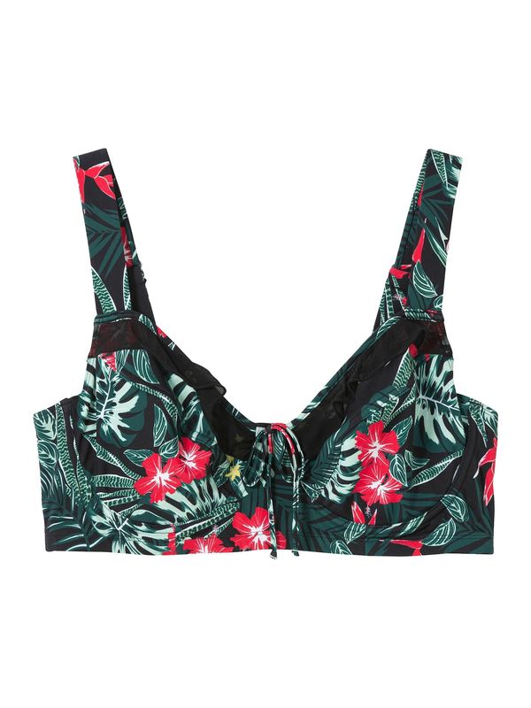 SHEEGO SHEEGO Bikini gornji dio  žuta / zelena / crvena / crna