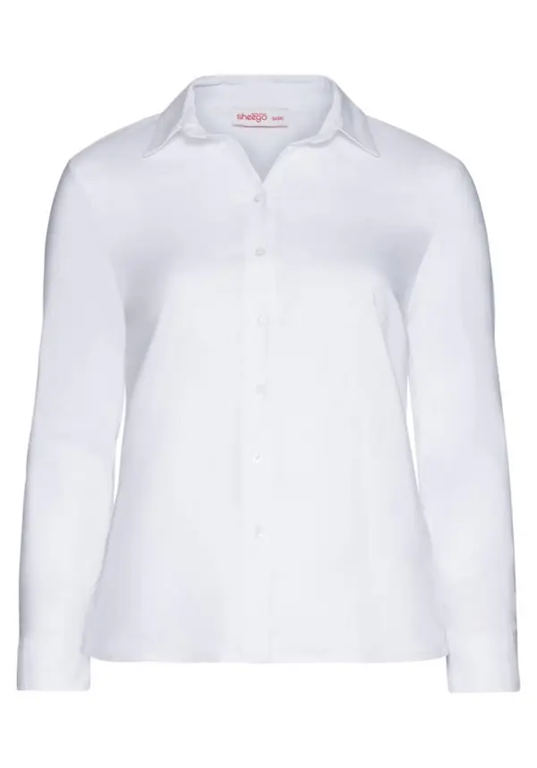 sheego SHEEGO Bluza  bijela