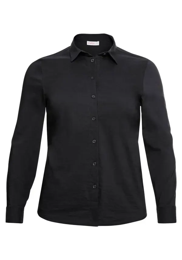 sheego SHEEGO Bluza  crna