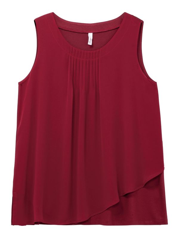 SHEEGO SHEEGO Bluza  rubin crvena