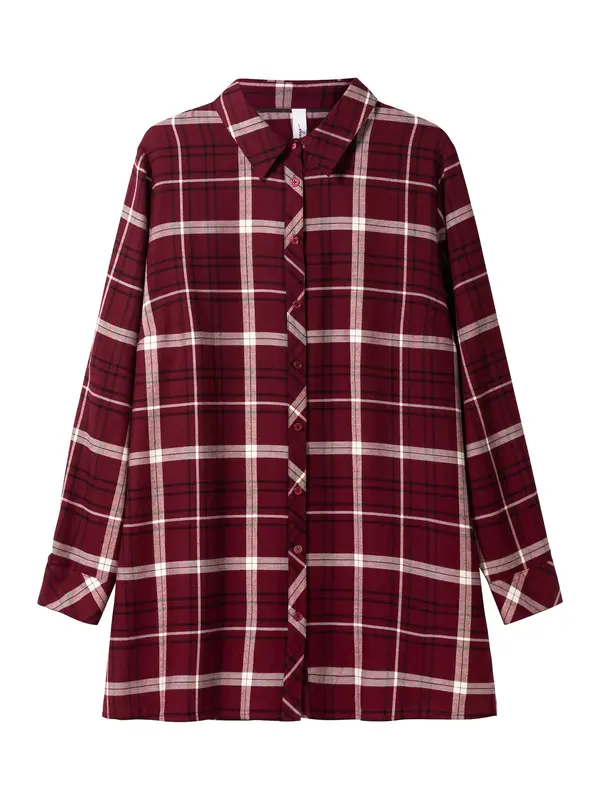 sheego SHEEGO Bluza  siva / boja vina