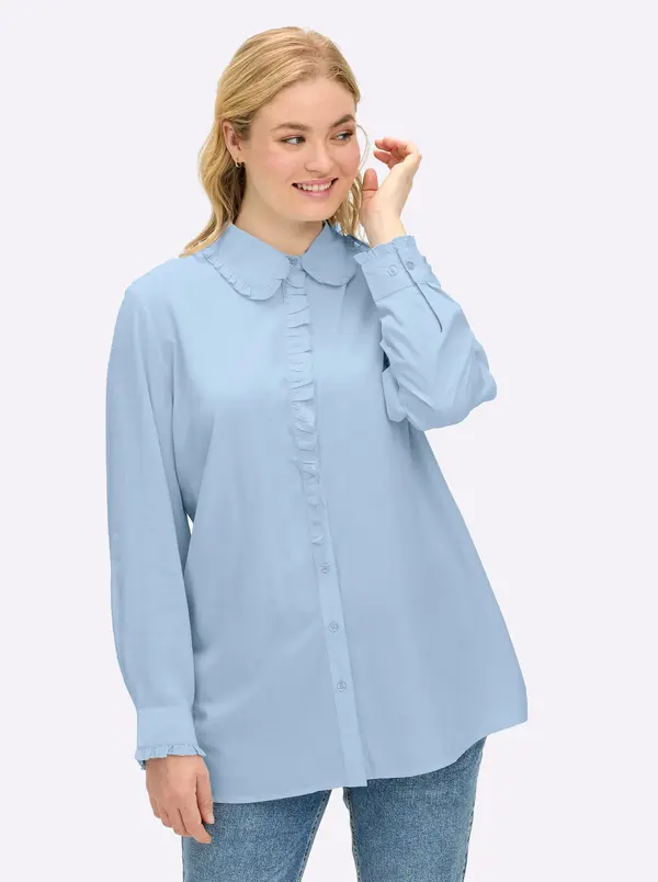 sheego SHEEGO Bluza  svijetloplava