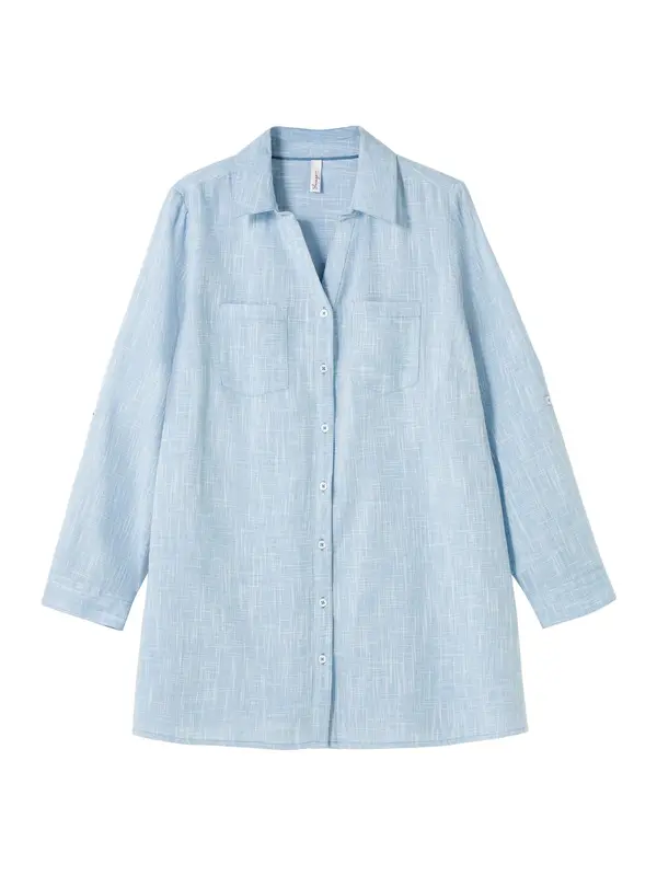 sheego SHEEGO Bluza  svijetloplava