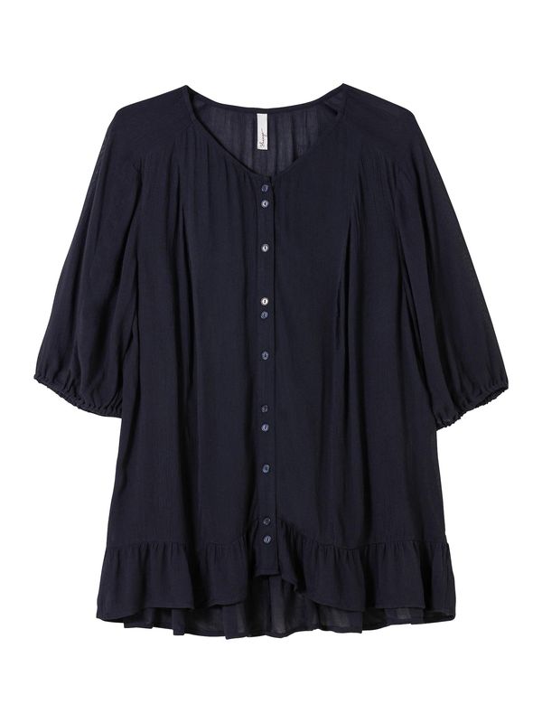 sheego SHEEGO Bluza  tamno plava