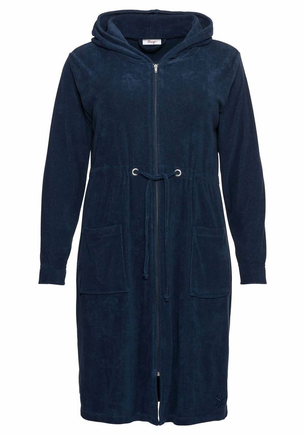 SHEEGO SHEEGO Dugi kupaći ogrtač  morsko plava