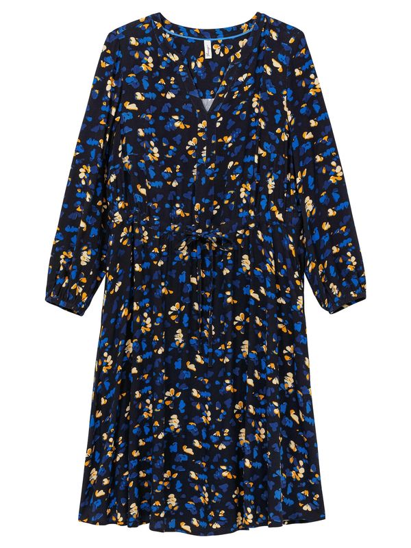 SHEEGO SHEEGO Haljina  morsko plava / tamno plava / mandarina / svijetlonarančasta