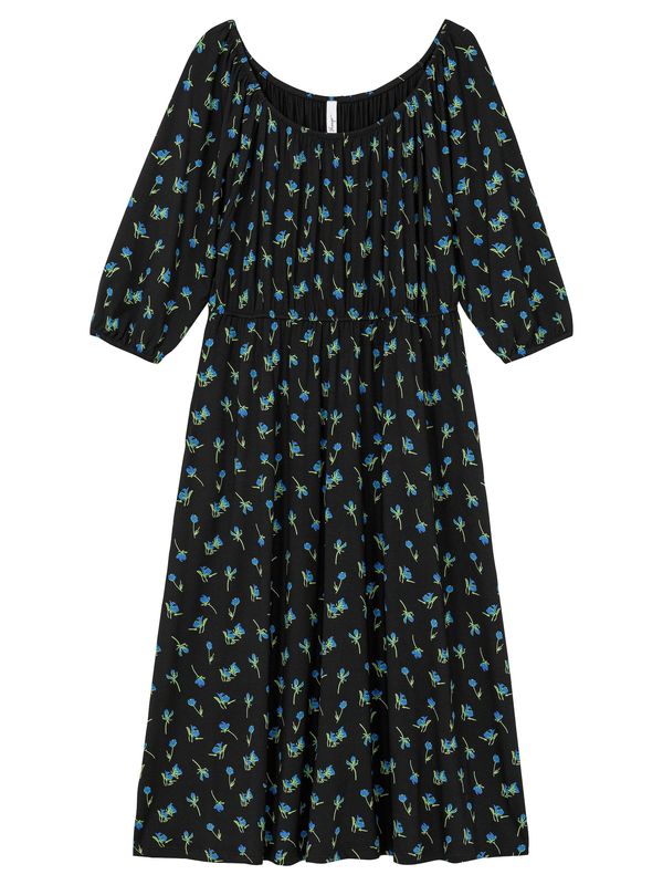 SHEEGO SHEEGO Haljina  plava / svijetlozelena / crna