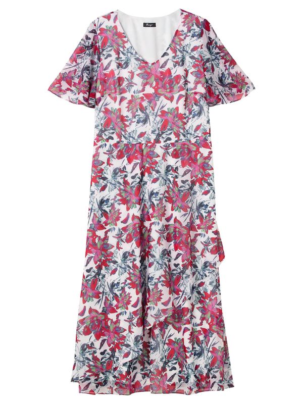 SHEEGO SHEEGO Haljina  tamno plava / travnato zelena / roza / bijela