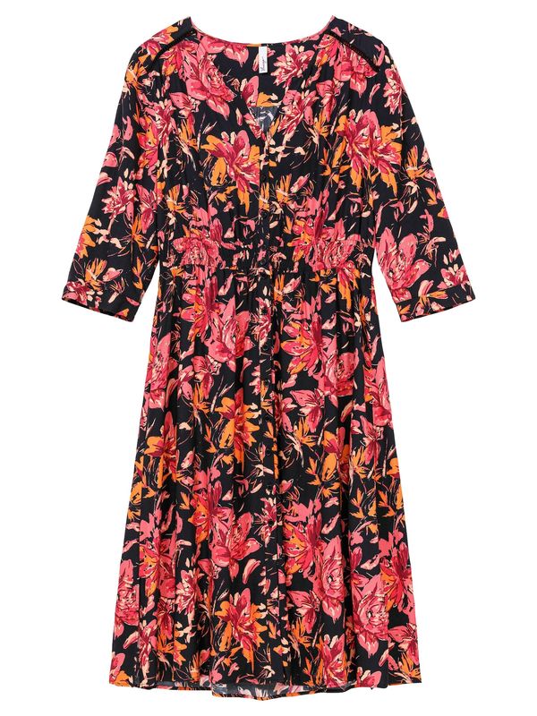 SHEEGO SHEEGO Haljina  tamo žuta / narančasta / trešnja crvena / crna