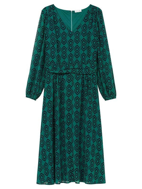 SHEEGO SHEEGO Haljina  zelena / tamno zelena