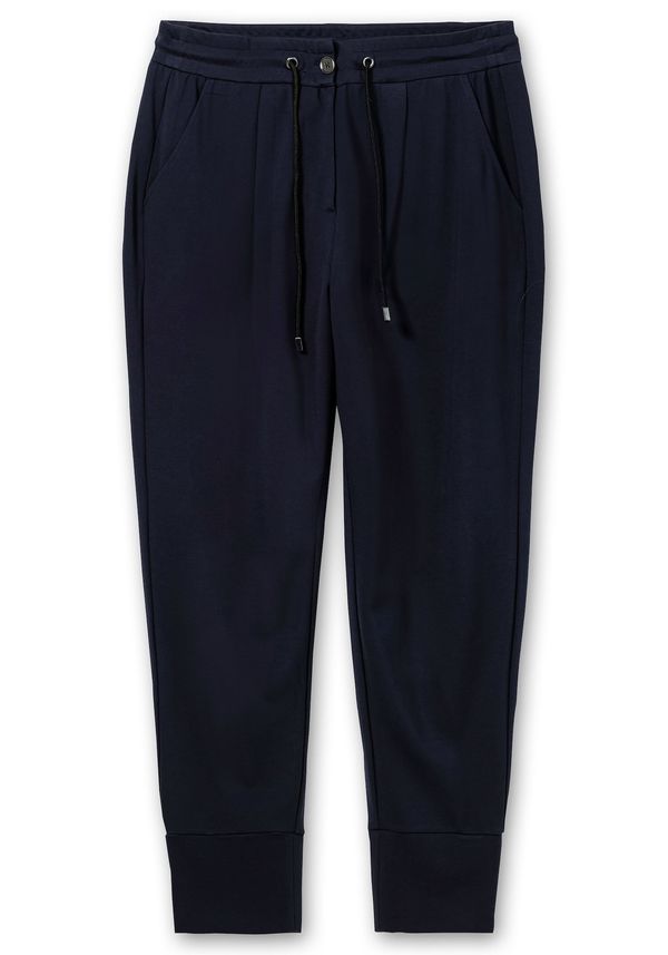 SHEEGO SHEEGO Hlače s naborima  noćno plava