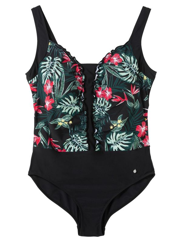 SHEEGO SHEEGO Jednodijelni kupaći kostim  miks boja / crna