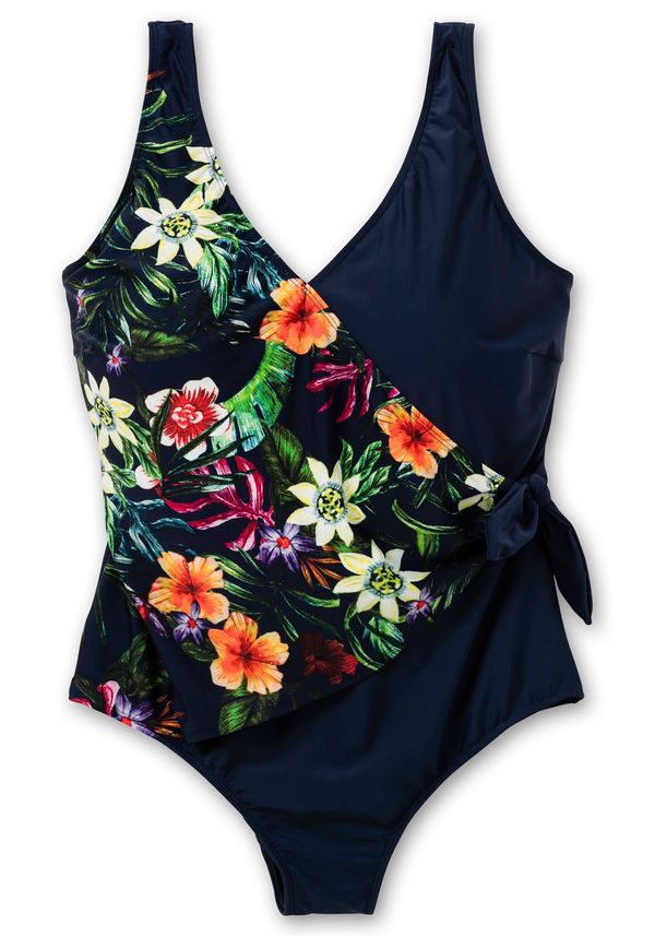 SHEEGO SHEEGO Jednodijelni kupaći kostim  morsko plava / miks boja