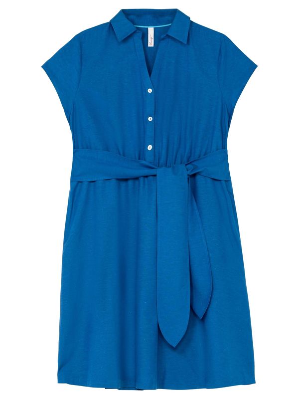 SHEEGO SHEEGO Košulja haljina  kobalt plava