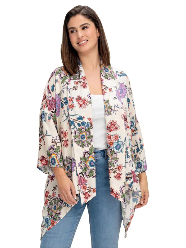 SHEEGO SHEEGO Prijelazna jakna  plava / svijetloljubičasta / crvena / bijela