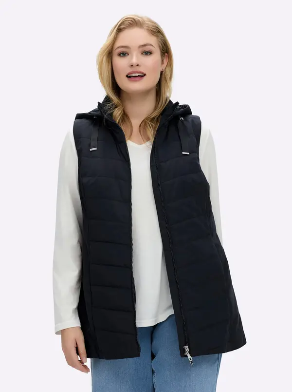 sheego SHEEGO Prsluk  indigo