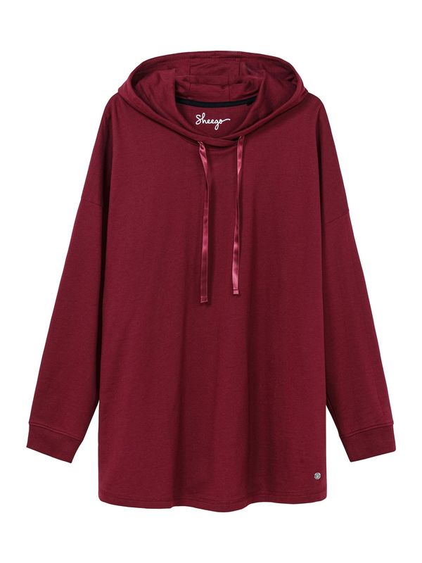 SHEEGO SHEEGO Sweater majica  boja vina