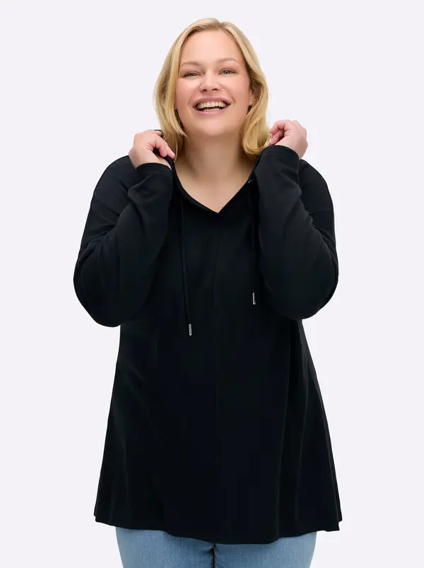 sheego SHEEGO Sweater majica  plava