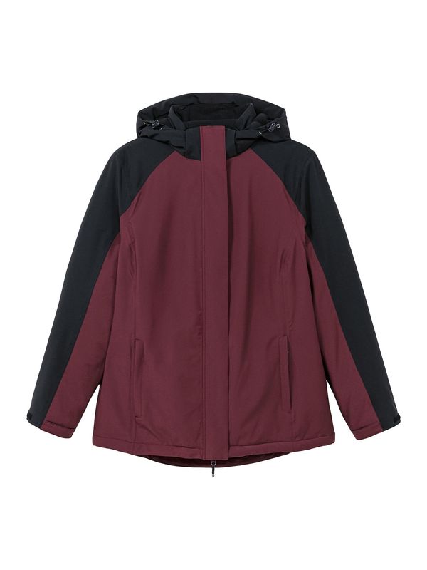 SHEEGO SHEEGO Tehnička jakna  bordo / crna
